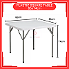 86cm Plastic Square Table Meja Lipat Empat Segi Portable Square Table For Restaurant Camping 86cm Plastic Square Table Meja Lipat Empat Segi Portable Square Table For Restaurant Camping
