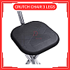 Portable Light Weight Tripod Stainless Folding Crutch Chair 3 Legs