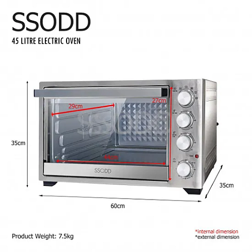 SSODD 45L Electric Oven