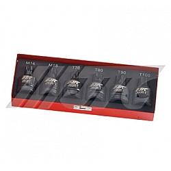 Jtc-J606T 3 Or 4 6Pcs Impact Star And Spline Socket Set