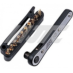 Jtc-U11Mc 11Pcs Mini Ratchet Bit Set