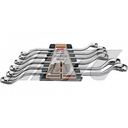 Jtc-Pr1012S 6Pcs 45 Degree Offset Box Wrench Set Mirror-Finish