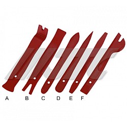 Jtc-5625 6Pcs Mini Panel Remover Set