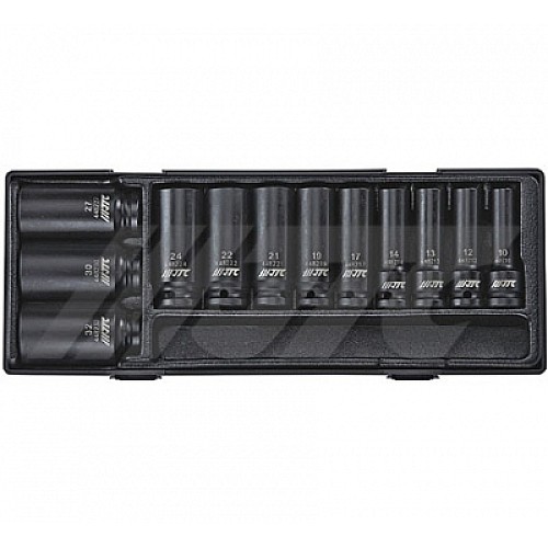 Jtc-K4121 1Or 2 Dr.12Pcs Deep Impact Socket Set 6Pt