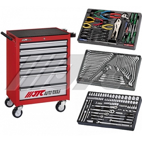 Jtc-3931S 165Pcs Tools Chest Set
