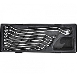 Jtc-K6083 8Pcs 45Degree Offset Box Wrench Set Mirror-Finish