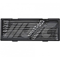Jtc-K6171 17Pcs Combination Wrench Set Mirror-Finish