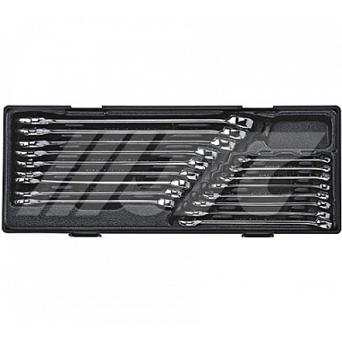 Jtc-K6171 17Pcs Combination Wrench Set Mirror-Finish