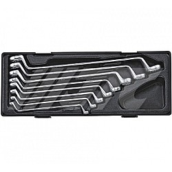 Jtc-K6081 8Pcs 75Degree Offset Box Wrench Set