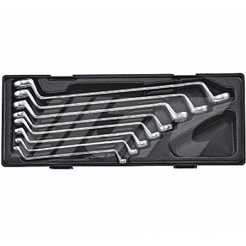 Jtc-K6081 8Pcs 75Degree Offset Box Wrench Set