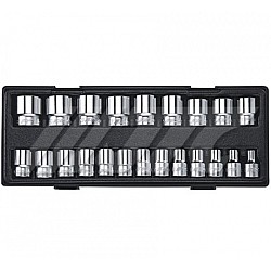 Jtc-K4221 Half Inch Dr.22Pcs Socket Set  6Pt