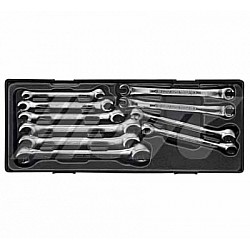 Jtc-K6102 10Pcs Flare Nut Wrench Set Euro Type