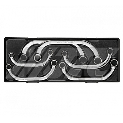 Jtc-K6061 6Pcs Half Moon Offset Box Wrench Set