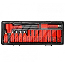 Jtc-K9151 15Pcs Insulated Socket Set