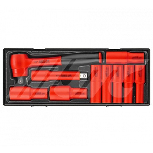 Jtc-K9101 10Pcs Insulated Socket Set