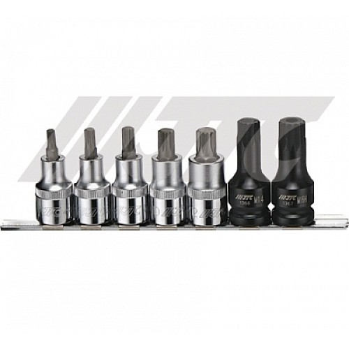Jtc-H407M 7Pcs 12Pt. Socket Bit Set