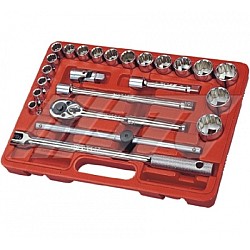 Jtc-T424B Half Inch x 24Pcs Socket Set 12Pt