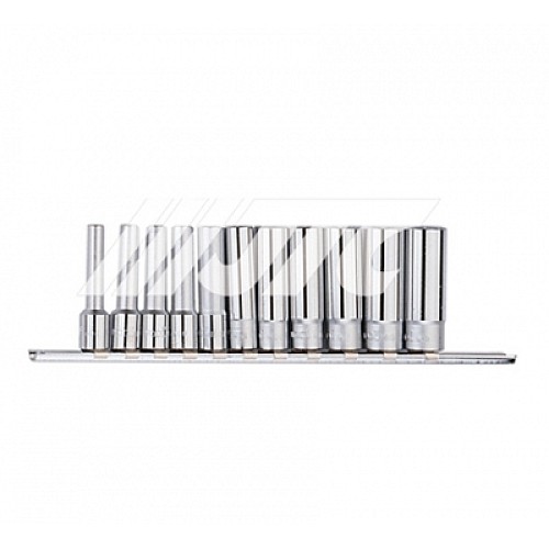 Jtc-H211M Quarter Inch x 11Pcs Deep Socket Set