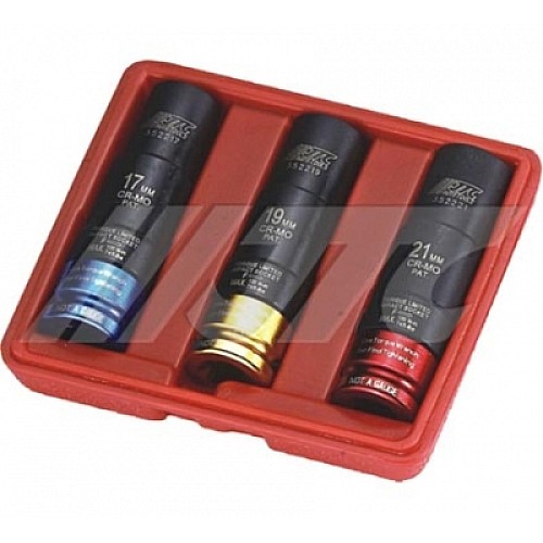 Jtc-3522 3Pcs Tire Torque Limited Impact Socket Set