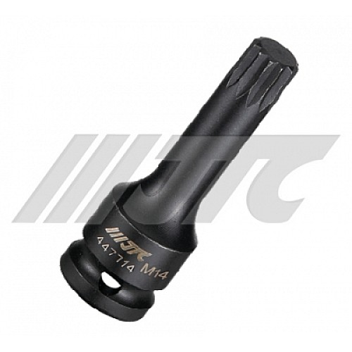 Jtc-447712 M12 10Pcs Half Inch 12Pt Impact Middle Deep Socket Drivers
