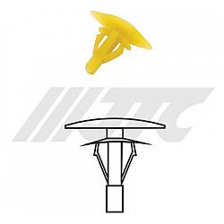 Jtc-Rd33 200Pcs Automotive Plastic Clips