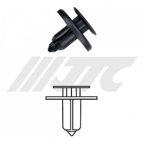 Jtc-Rd28 100 Sets Fender Automotive Plastic Clips