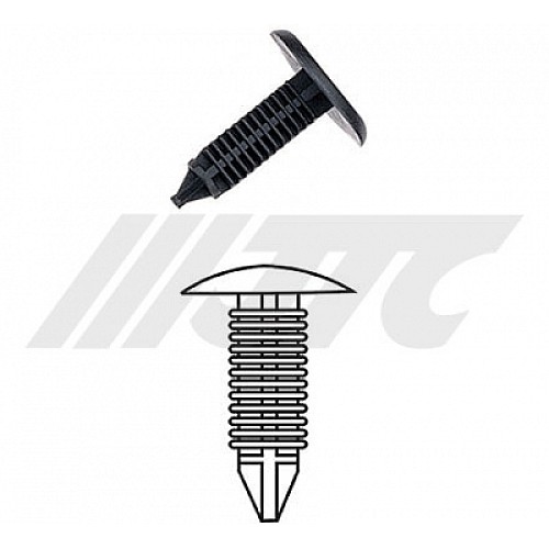 Jtc-Rd11 200Pcs Upholstery Automotive Plastic Clips
