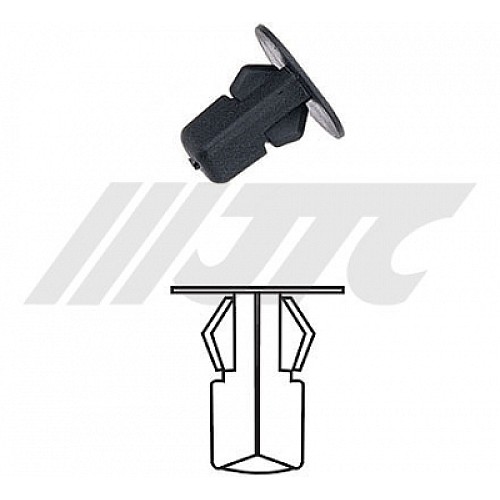 Jtc-Rd32 100Pcs Fender Automotive Plastic Clips