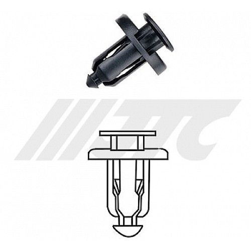 Jtc-Rd25 100 Sets Automotive Plastic Clips