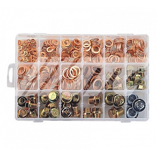 Jtc-2019 Assortment Of Copper Gaskets And Screws