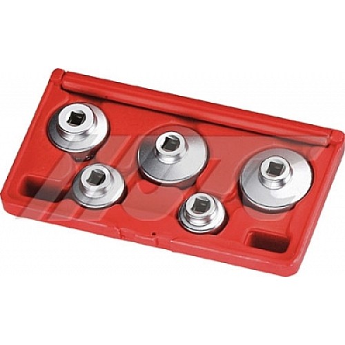 Jtc-4665 5Pcs Oil Filter Socket Set