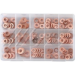 Jtc-4061 150Pcs Assortment Of Injector Copper Gaskets