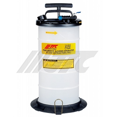 Jtc-1050 10L Pneumatic And Hand Operated Fluid Extractor Jtc-1050 10L Pneumatic And Hand Operated Fluid Extractor