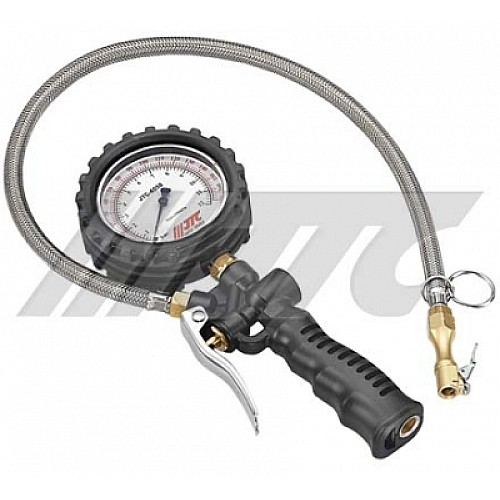 Jtc-4058 170psi 12Bar 3-Function Lightweight Tire Gauge Clip Type