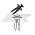 Jtc-Rd17 100 Sets Bumper Automotive Plastic Clips