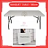 6 Kaki 6 Feet Foldable Banquet Table Event  Catering  Hall  Buffet Folding Table Pasar Malam Meja Lipat Niaga