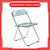 Green Transparent Chair Acrylic Dining Chair Ins Stool Fashion Trending Make Up Chair