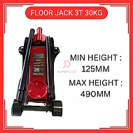 Floor Jack 3 Ton 30KG Jek Tayar Kereta 3T 30KG Hydraulic Jack Kereta