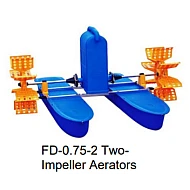 FD-0.75-2 240v 0.75Kw Two Impeller Aerators FD Series