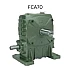 FCA70 70mm Worm Gear Speed Reducer FCA Series Fujikawa