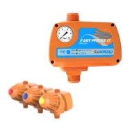 With Gauge 1.5Kw 1 Phase 2.2Bar EasyPress II Electronic Pump Controller Pedrollo