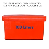 100 Liters Heavy Duty Insulated Ice Box Fish Ice Bucket Cooler Box Cold Storage