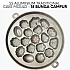 18 Bunga Campur SS Aluminium Bahulu Mould Baker Traditional Cake Mold