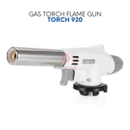 Torch 920 Portable Gas Torch Flame Jet Pistol Gun Butane Auto Ignition Lighter Welding BBQ Fire Torch