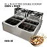 Oden Plus Oden Fryer 16 Liters Auto Double Electric Multifunctional Cooker Foodtruck