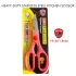 19140 1.8mm Zelex Heavy Duty Kitchen Scissors Bone Can Opener Walnut Multifuctional Steel Scissor