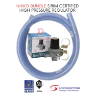 Nikko Bundle Branded Sirim Certified High Pressure Regulator