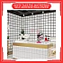 60cm x 5meter White Tiles PVC Waterproof Wallpaper Wall Sticker Kertas Dinding