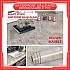 60cm x 5m Brown Marble PVC Waterproof Wallpaper Wall Sticker Kertas Dinding