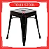 30x46cm Tolix Stool Indoor Outdoor Metal Chair